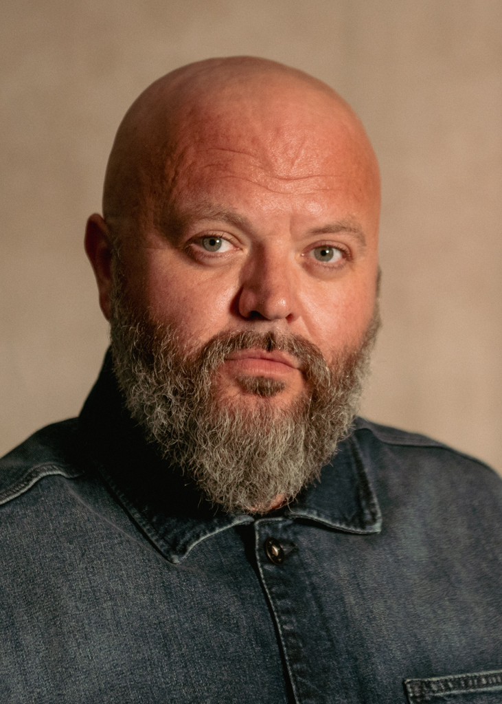Marcin Gaweł, aktor Teatru Narodowego. Fot. Marta Ankiersztejn