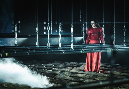 TERMOPILE POLSKIE Tadeusza Micińskiego w reżyserii Jana Klaty | fotografia zza kulis: Anna Grycewicz (Wita). Fot. Marta Ankiersztejn